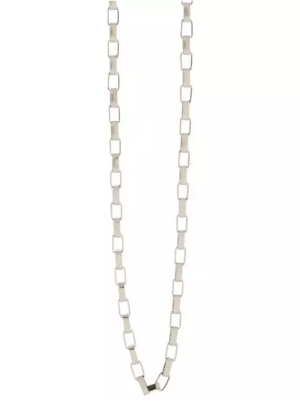 New 16” Metal Gallery Round Link Bracelet